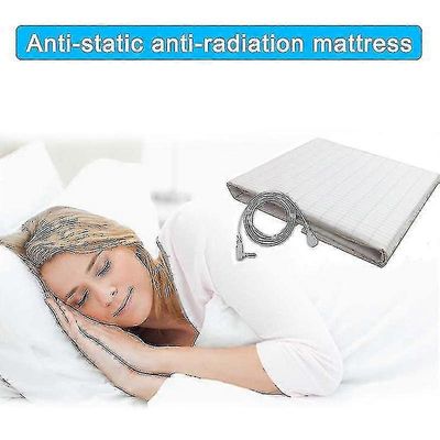 Maadoitus maadoituslevyn suojus Emf Antisäteilyä johtava kangasvuodematto EU-pistoke 68CMx132CM