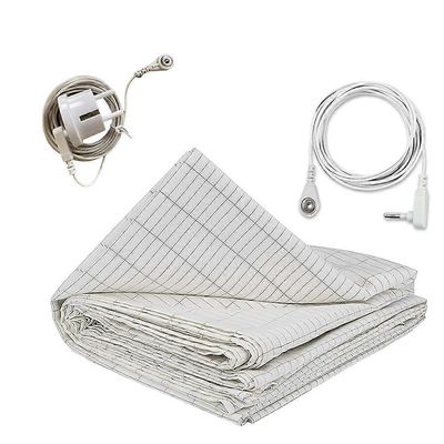 27x52 tuuman maadoituslevy johtava hopeakuitumateriaali ihoystävällinen ja mukava parantaa unen laatua EU PLUG