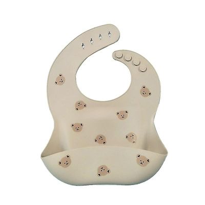 Yunshu Baby silikone Print Halter Hals Fodring Bib FARVE 5