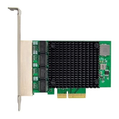 Pcie X4 2,5 g Gigabit Netværkskort Rtl8125b 4 Port Ethernet Netværkskort Desktop Server Netværkskort
