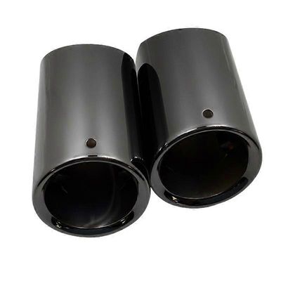 BMW 5-sarja F10 F11 F18 F07 E12 E28 E34 E39 E60 E61 auton pakoputken kärjet musta ruostumattomasta teräksestä valmistettu äänenvaimennin hännän kur...