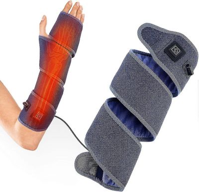 Erittäin pitkä lämpötyyny kivunlievitykseen, lämmitetty tyyny ranteeseen, käsivarteen, nilkkaan, kyynärpäähän ja jalkaan