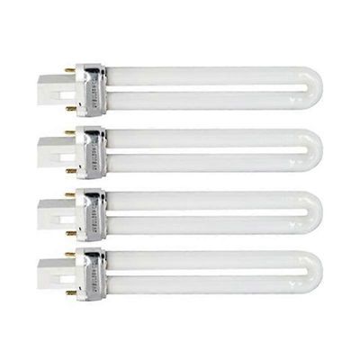 4kpl / asetettu UV-lampun vaihtoputket 9W U-muotoinen 365nm lampun lamppuputki kynsitaidekuivaimelle UV-lampun valo UV-lamppu kynsikuivain