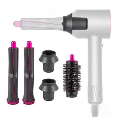 Yliääni hiustenkuivaaja kiharrus kiinnitys sylinteri kampa taikasovittimet Air Styler kiinnitys hiukset As shown