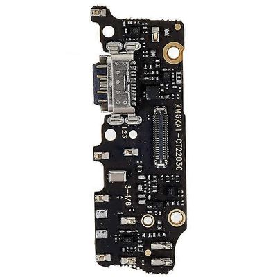 Yhteensopiva Xiaomi Mi A2/Mi 6X (Kiina) kokoonpanon latausportin joustavan kaapelin varaosan kanssa (tukee pikalatausta) (ilman logoa Kuten