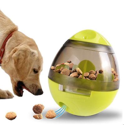 Pet utæt mad bold hund legetøj gul