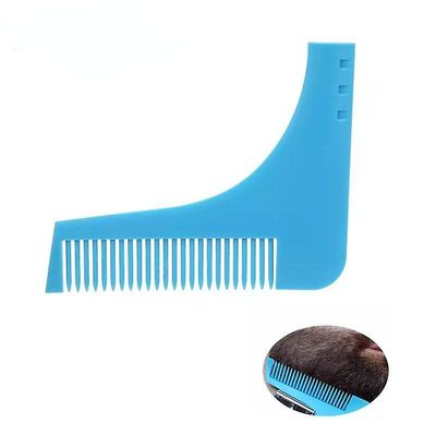 Skæg Trim Skabelon Sex Man Modellering Tools Skæg Kam 2 Stil Skæg Bro Shaping Styling