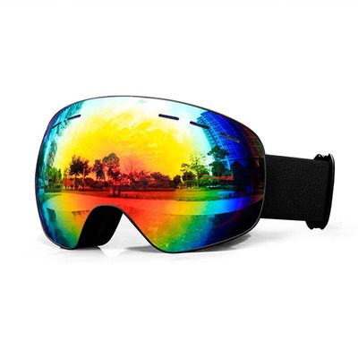 Hd View Ski Snowboard Goggles Komfortable vindtætte snebriller til skiløb snescootere Revo Red Film