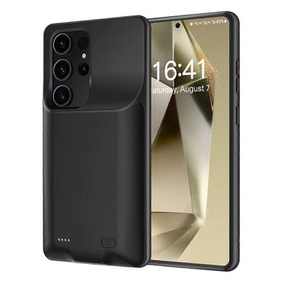 Samsung Galaxy S25 Ultra TPU -laturikotelolle 6500mAh ladattava akku