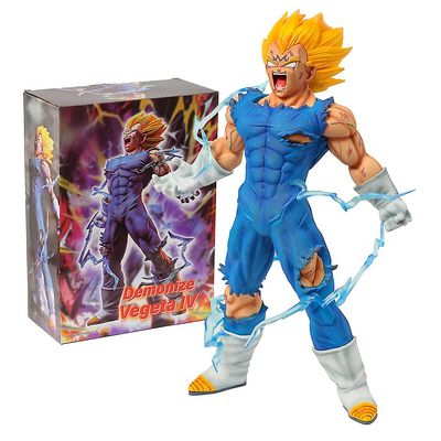 Visgaler Dragon Ball Z Självförstörande Majin Vegeta Collection Figur Figurin Toy Doll 27cm låda