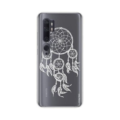 Crazy Kase Skrog til Xiaomi Mi Note 10 Bløde fangster Hvide Drømme