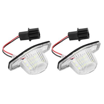 2 kpl 18 LED vasemman ja oikean auton rekisterikilven valo Honda Fit / Jazz 2002-2014