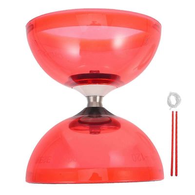 1 setti kolminkertaista ulkokäyttöön tarkoitettua Diabolo-kolmikantaista Diabolo-lelua kiinalaiselle jongleeraus-diabololelulle aloittelijoille