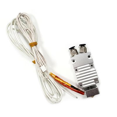 TRONXY 2 inn 1 ut tofarget Hotend Extruder Kit med varmetråd Termistor 0,4 mm messingdyse 24V for TRONXY 2E modell 3D-skriver