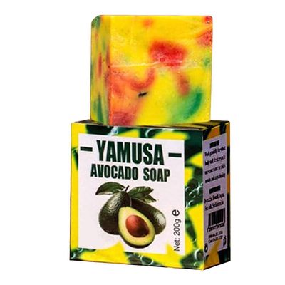 200g Avocado Facial Bar kosteuttava ihonpesuaine miehille Naiset kuivalle herkälle iholle A