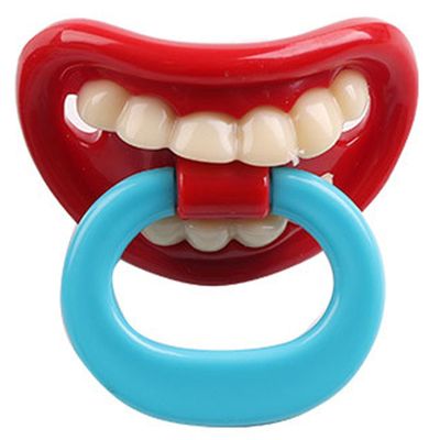 Baby Silicone Hauska tutti Partahampaat Baby Tycoon Cowboy Hauska tutti