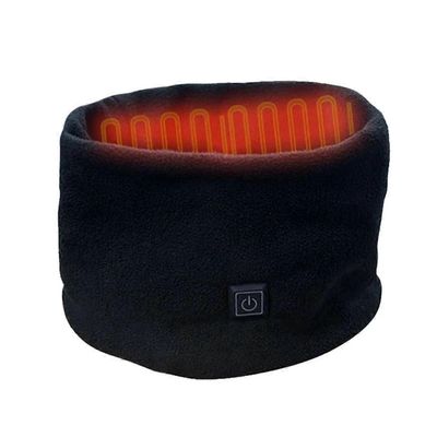 Talvikäyttöön tarkoitettu sähkölämmitteinen kaulahuivi, jossa USB-ladattava kaulahuivi, jossa 3 nopeuden säätö ja fleece-huivi pyöräilyyn ja hiihto...
