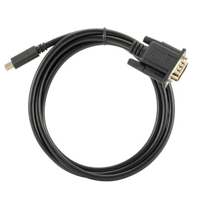 Type-c Til Vga-netværkskorts datakabel1.8m 1080p Hd-kabel Klar konvertering holdbart adapterkabel