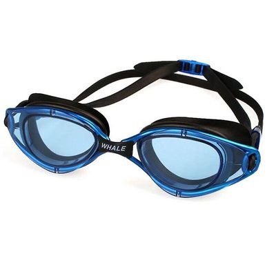 Voksen Professionel Svømning Beskyttelsesbriller Anti-tåge Uv justerbar Plating Mænd Kvinder Vandtæt Silikone Børn Swim Briller Briller Briller mm-rød