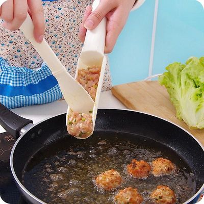 1 sæt praktisk kødproducent Scoop Multifunktionel nyttig Pattie Fish Burger Set DIY Home Cooking Tool Køkkentilbehør