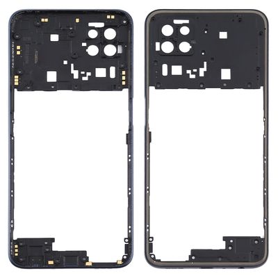 Keskikehyksen kehyslevy OPPO A72 5G PDYM20: lle Musta