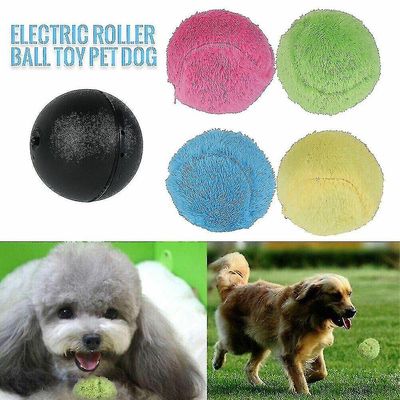 4x Magic Roller Ball Toy Automatisk Pet Dog Cat Aktiv Rolling Ball Elektriske Leker