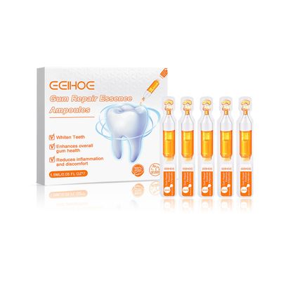 7 stk 1,5 ml tannkjøttreparasjon ampuller, ampulltannserum, ampulle essens tannkrem