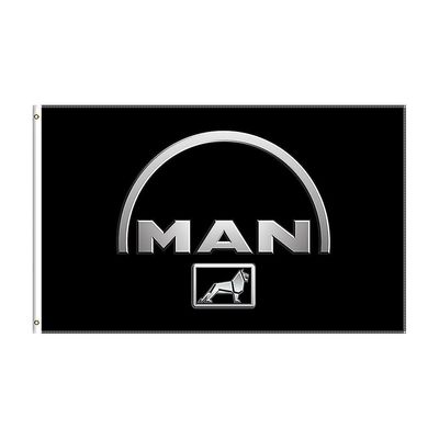 Redkid 3x5 ft mies kuorma-auto lippu polyesteri painettu auto kilpa banneri sisustus 120x180cm B-1234