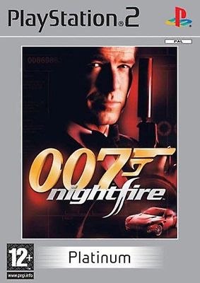 PlayStation 2 James Bond 007 Nightfire Platinum - PAL - Uusi & Sealed