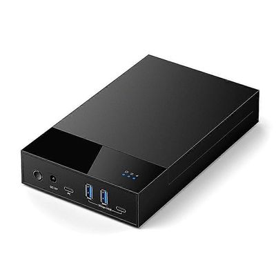 USB 3.0–3,5 tuuman SATA-aseman telakointiasema Ulkoinen kiintolevykotelo 3,5 2,5 tuuman SATA SS:lle
