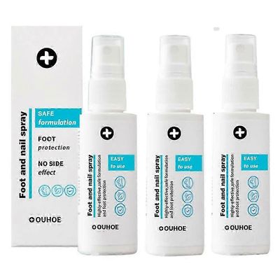 Jalkojen ja kynsien spary jalkojen hajuhoitosuihke ~ A 3 kpl