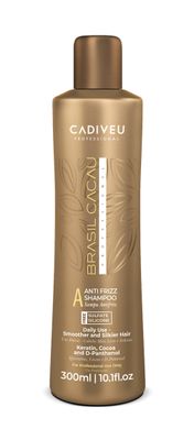 Cadiveu - Anti Frizz sulfaatiton shampoo, sileät ja kiiltävät hiukset 300ml