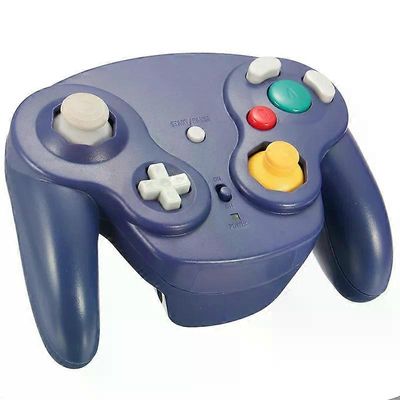 Langaton Gamecube-ohjain 2.4G langaton klassinen peliohjain vastaanotinsovittimella Langalliset peliohjaimet NGC-konsolipeleihin 03 Langaton