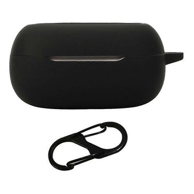 JBL Live Buds 3 Earbuds -kotelon silikoninen suojakuori katoamattomalla soljella Monivärinen Black