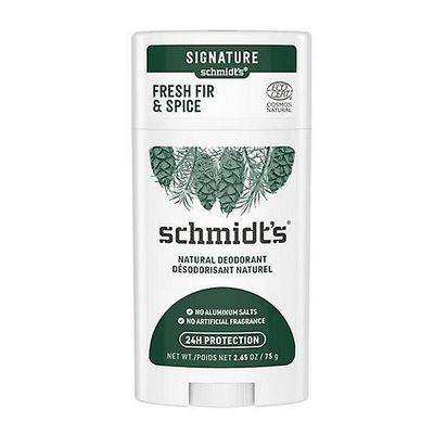 Schmidt's Deodorant Natural Deodorant Fresh Fir & Spice, 2,65 oz (pakke med 1)