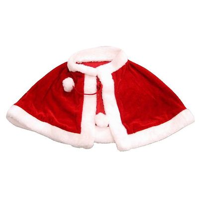 Handuo Jule kostume hætteklædte christmas cape style(kid)