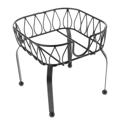 Metallinen rautajuoma-annostelijan jalusta korikori, juhlamehu, teekauhapidike, teline, pubibaari, kahvilamehu, T,