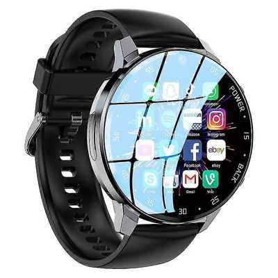4g Net Uusi A3 Global Android Smartwatch Men Dual HD -kamera Koko kosketusnäyttö syke IP67 vedenpitävä älykäs 64g sim-puhelu Watch 4g 128g
