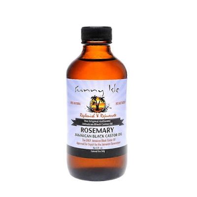 Sunny Isle Solfylte øya Jamaica Castor olje rosmarin 4oz. Regular
