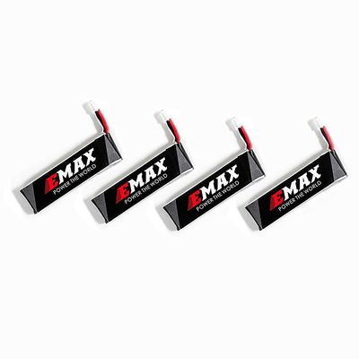 4kpl EMAX HV 3.8V 450mAh Lipo-akku EMAX Tinyhawk FPV Racing Drone