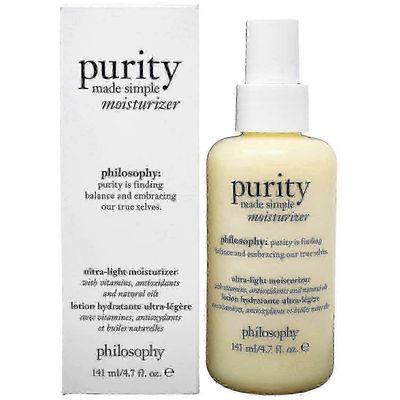 Philosophy Filosofia Puhtaus Erittäin kevyt kosteusvoide, 4.7 oz