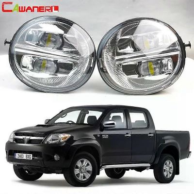 Koskee 2 kpl 60W 10000LM auton etuosan LED-sumuvalokokoonpano Toyota Hilux 2005 2006 2007 2008 2009 erittäin kirkas sumuvalo 9006 12V