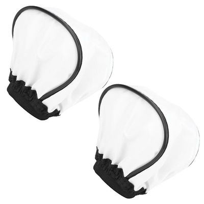 2x softbox diffusor for foto speedlite flash lys