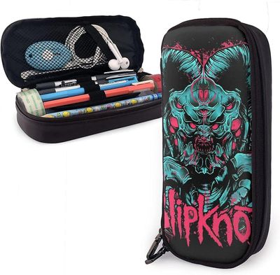 Kerota Slipknot nahka Penaali Penaali Penaali Paperitavaralaukku Toimisto Kannettava säilytyslaatikko Kosmeettinen laatikko Kansio bd003528 VÄRI On...