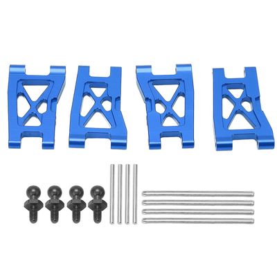 Metallinen etu- ja takajousitusvarsisarja RC-auton päivitysosat TRAXXAS Latrax Teton 1/18 -kaukosäätimelle CarBlue kuten kuvassa näkyy