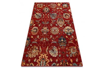 RugsX Uldtæppe SUPERIOR LATICA rubin rød 200x300 cm