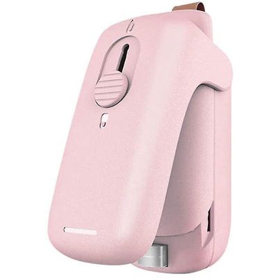Mini taske sealer og cutter 2 i 1 håndholdt bærbar taske varme resealer til plastposer mad opbevaring snack