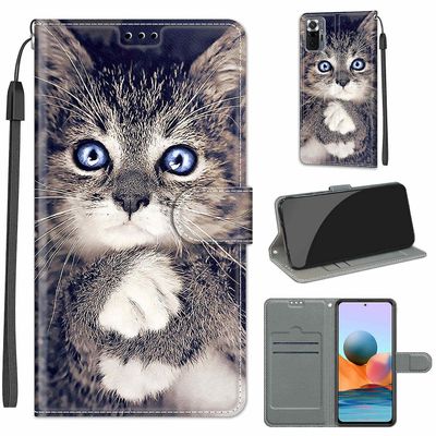 Foxdock Kompatibel med Xiaomi Redmi Note 10 Pro Max Cat Mobile Case
