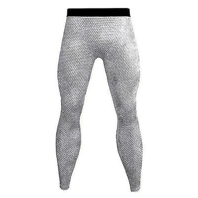 3d Fitness Lang Kompression Strømpebukser Joggers Fitness Skinny Quick Dry Bukser Slange XXXL