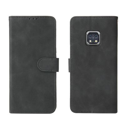 Etui til Nokia Xr20 Cover Premium Læder Med Kortholder Flip Folio Magnetisk Etui Etui Coque - Sort